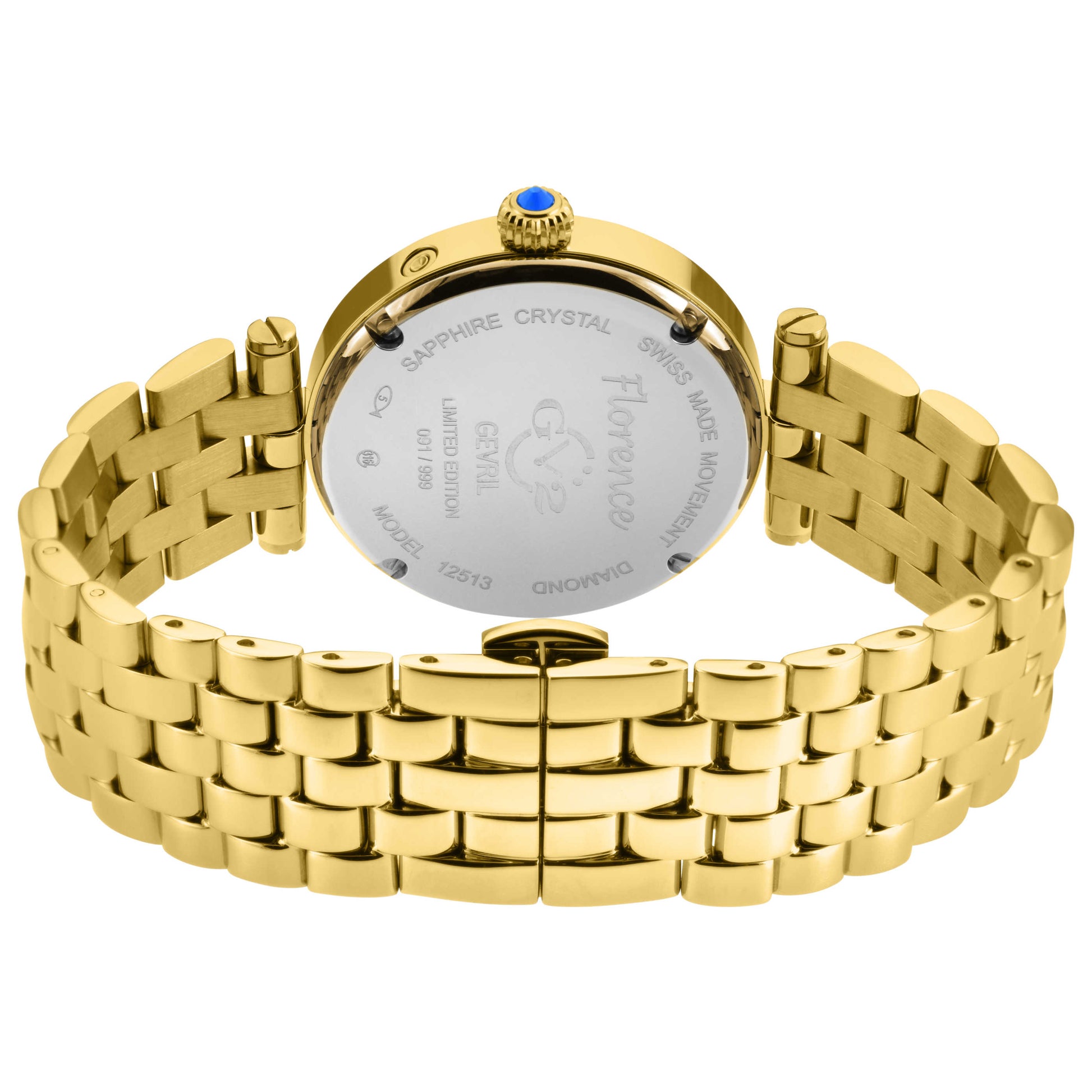 GV2 by Gevril Florence Diamond Women's Quartz Watch 12513 - Image #2