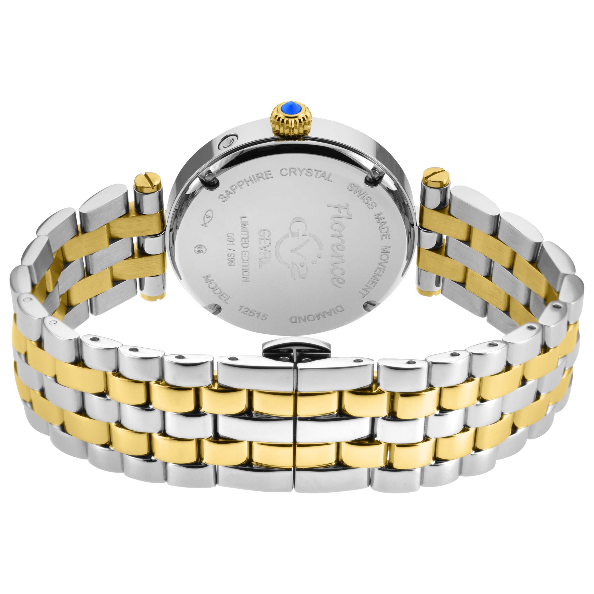 GV2 by Gevril Florence Diamond Women's Quartz Watch 12515 - Image #2