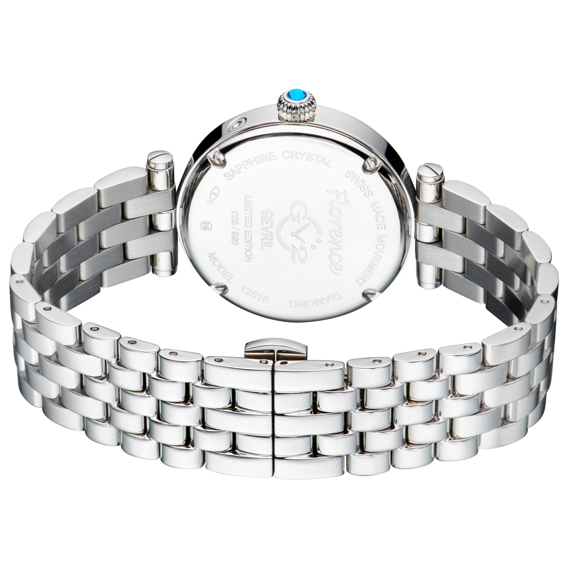 GV2 by Gevril Florence Diamond Women's Quartz Watch 12518 - Image #2