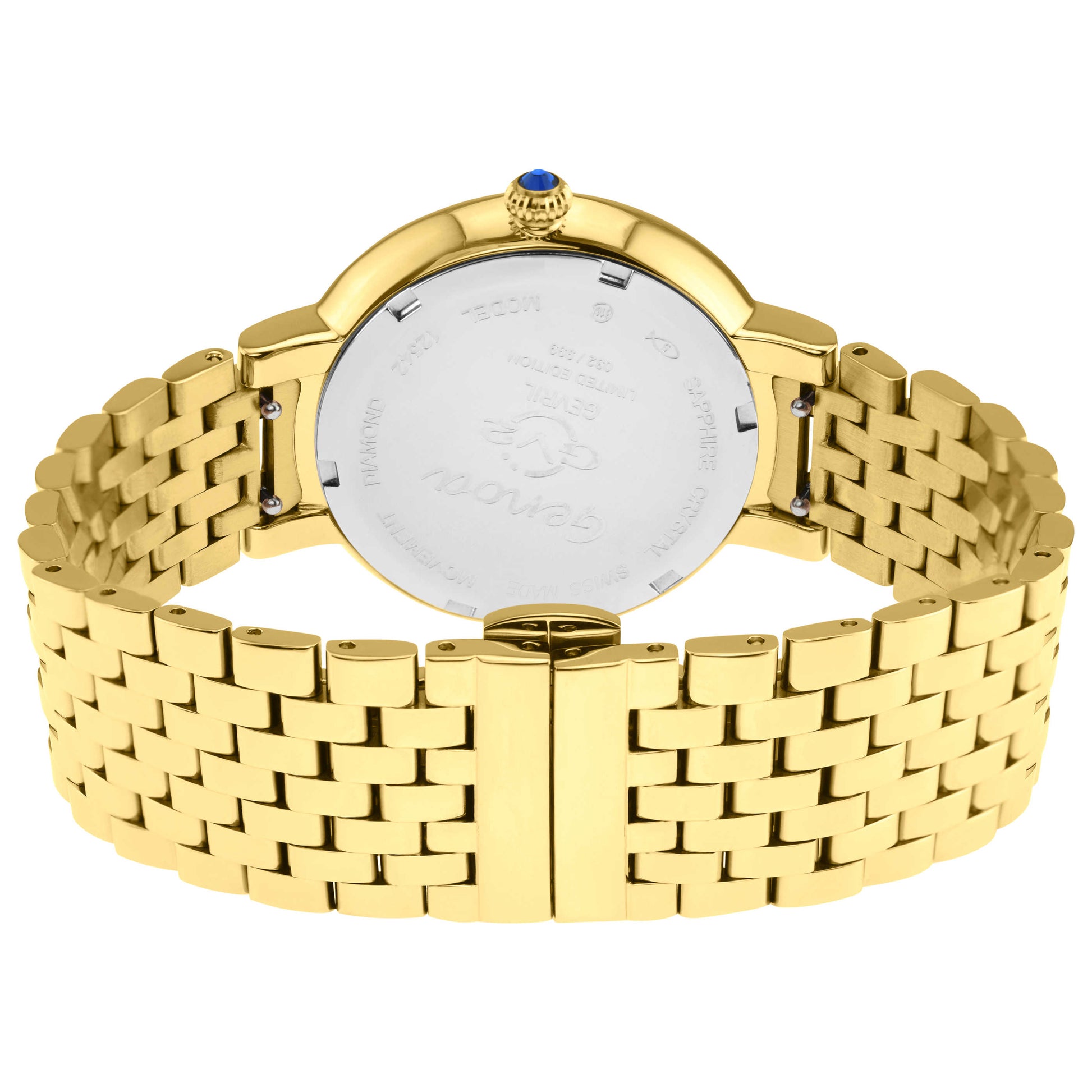 GV2 by Gevril Genoa Diamond Women's Quartz Watch 12542B - Image #2