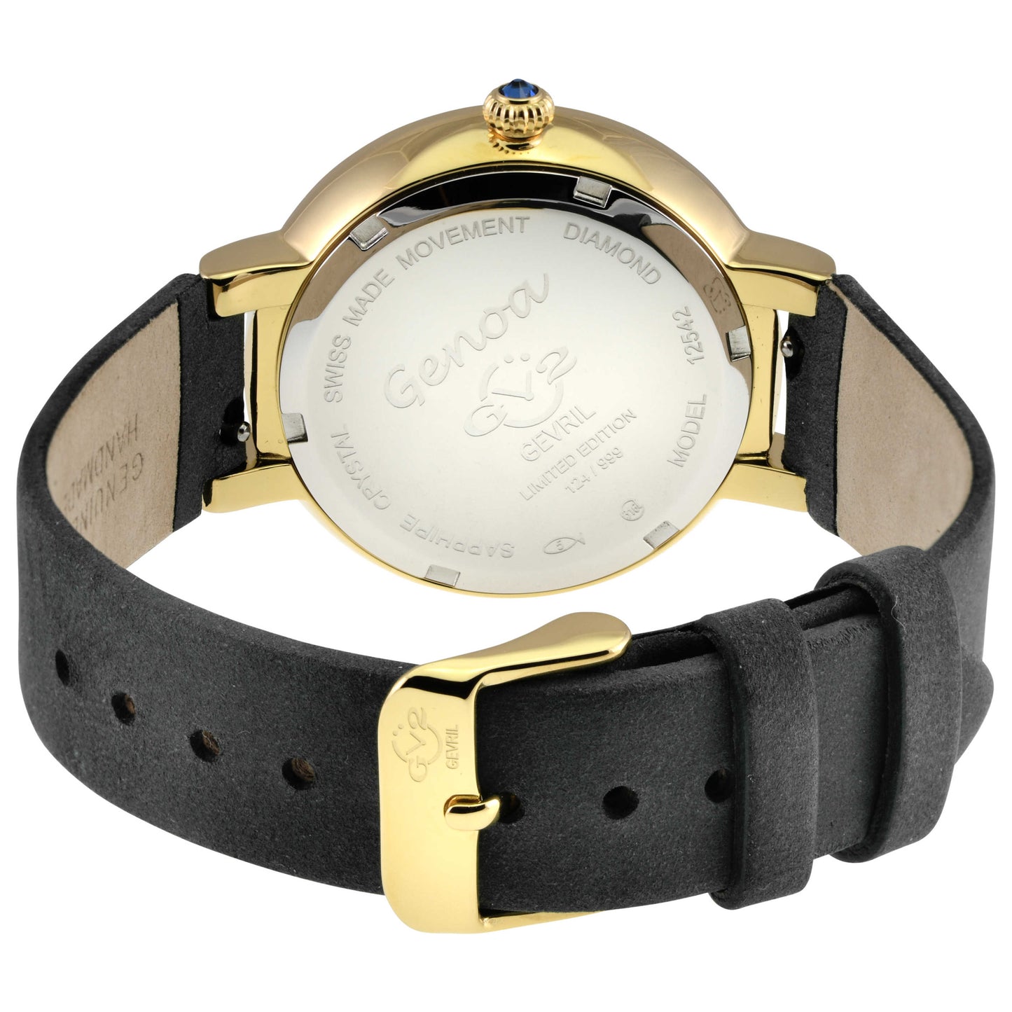 GV2 by Gevril Genoa Diamond Women's Quartz Watch 12542 - Image #2
