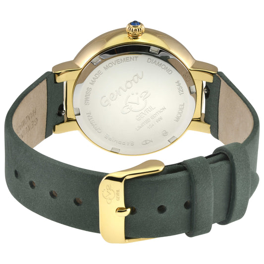 GV2 by Gevril Genoa Diamond Women's Quartz Watch 12544 - Image #2