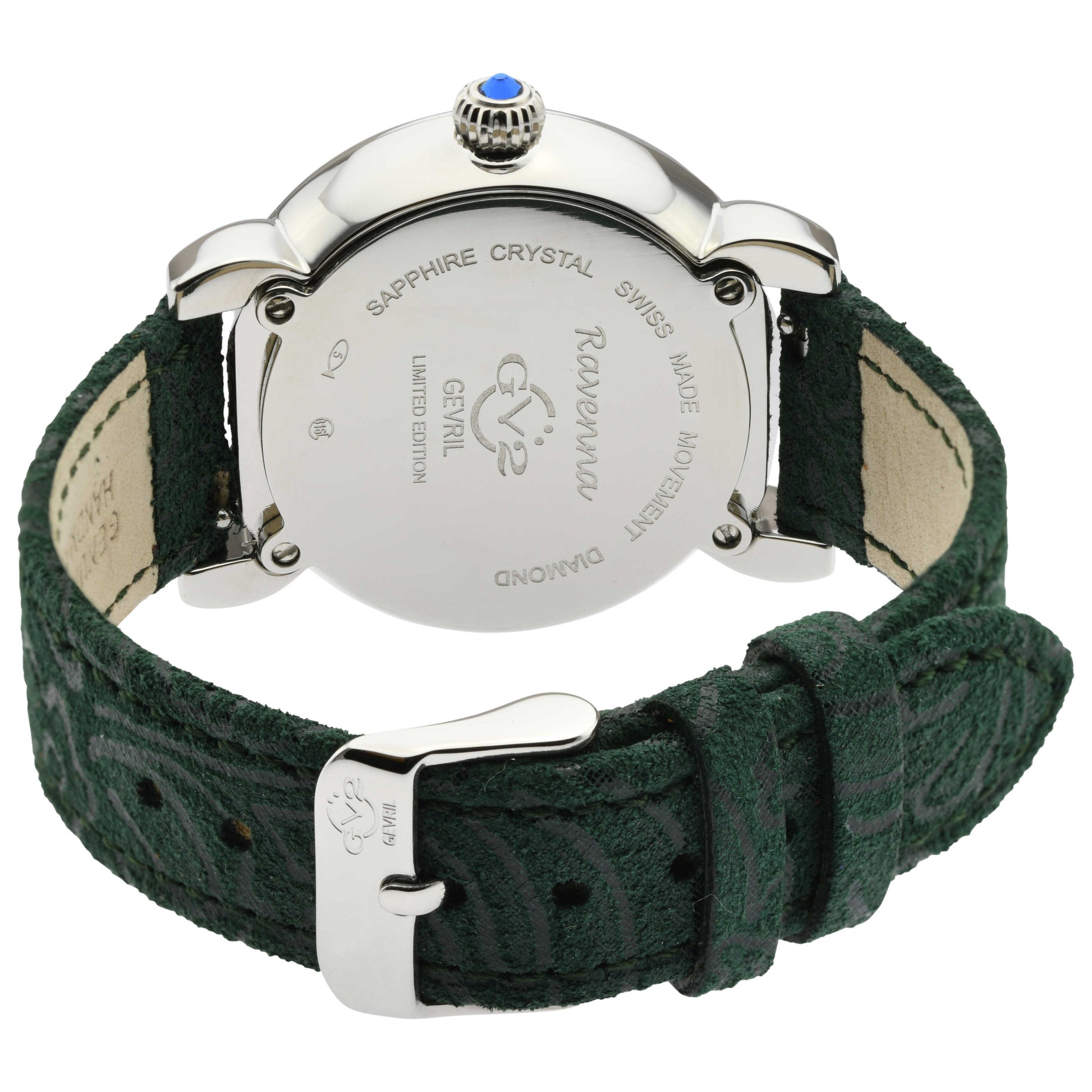 GV2 by Gevril Ravenna Diamond Women's Quartz Watch 12600F - Image #2