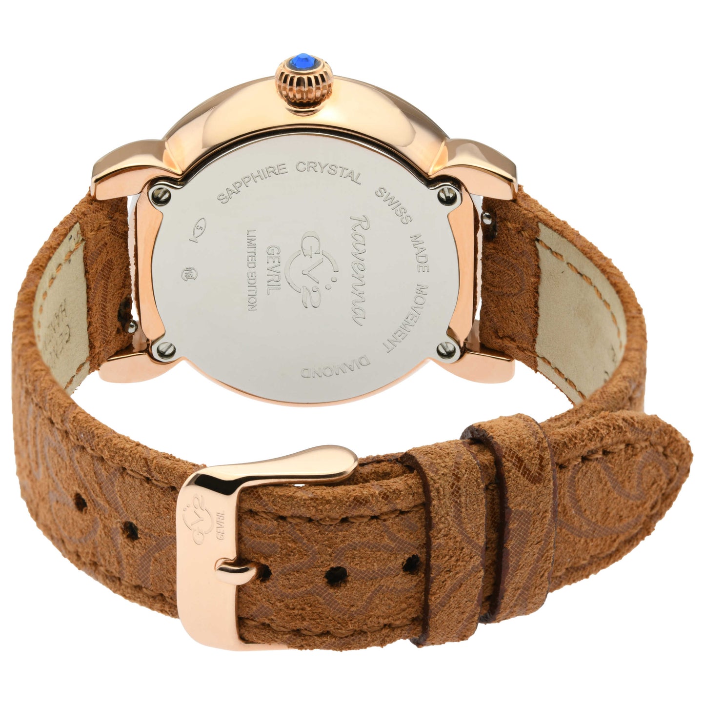 GV2 by Gevril Ravenna Diamond Women's Quartz Watch 12601F - Image #2