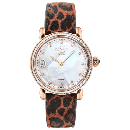 Front view of GV2 by Gevril Ravenna Diamond Women's Quartz Watch 12601