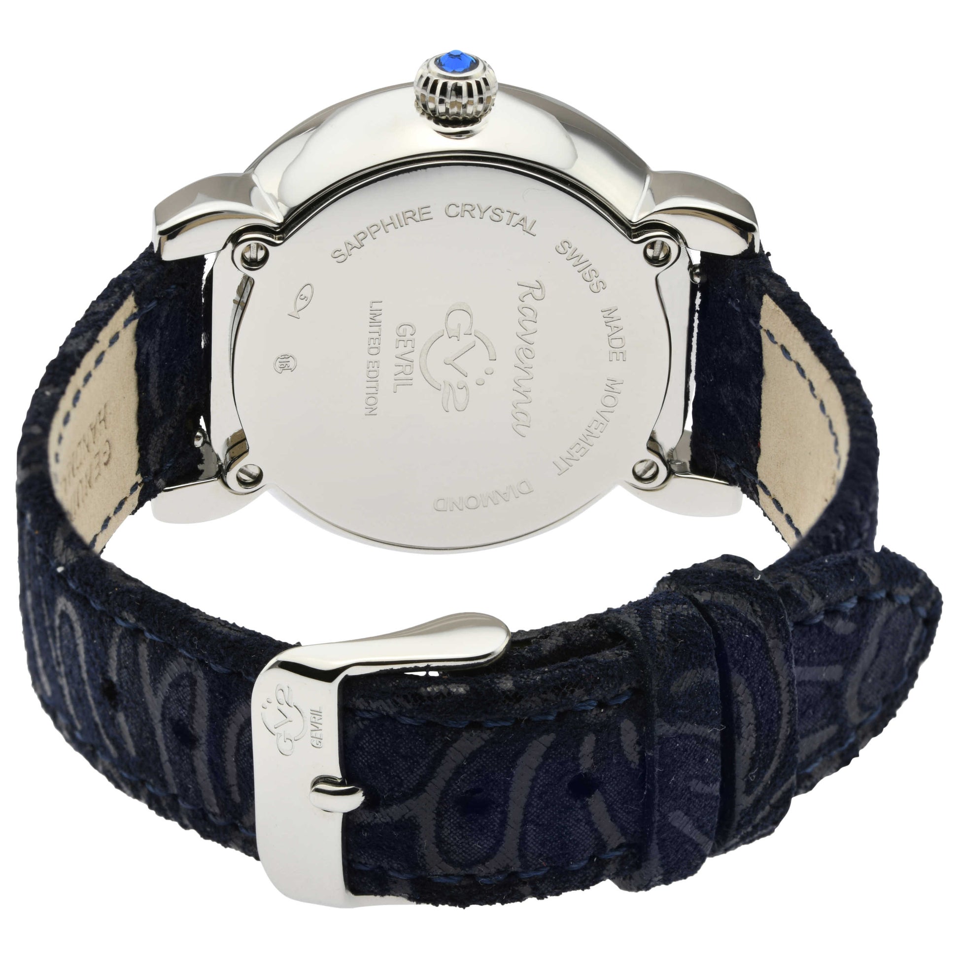 GV2 by Gevril Ravenna Diamond Women's Quartz Watch 12603F - Image #2