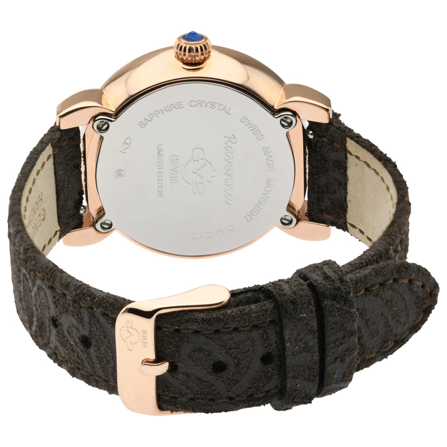 GV2 by Gevril Ravenna Diamond Women's Quartz Watch 12604F - Image #2