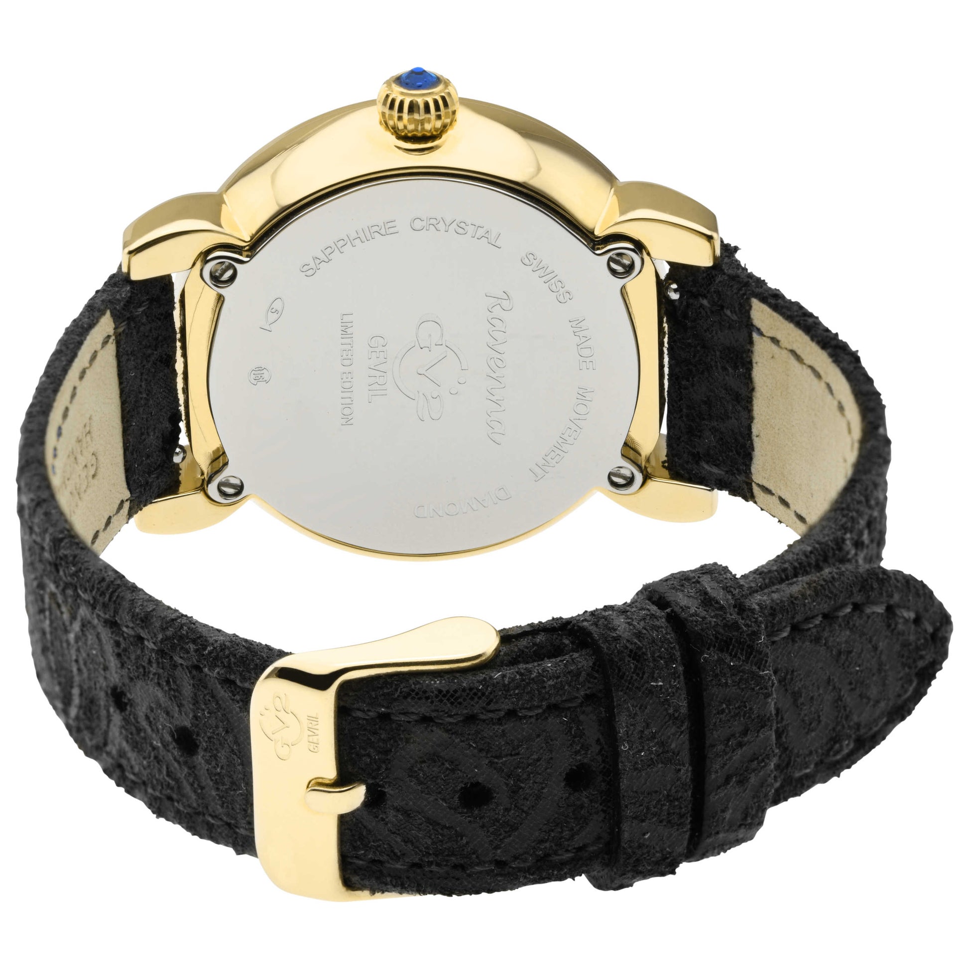 GV2 by Gevril Ravenna Diamond Women's Quartz Watch 12605F - Image #2