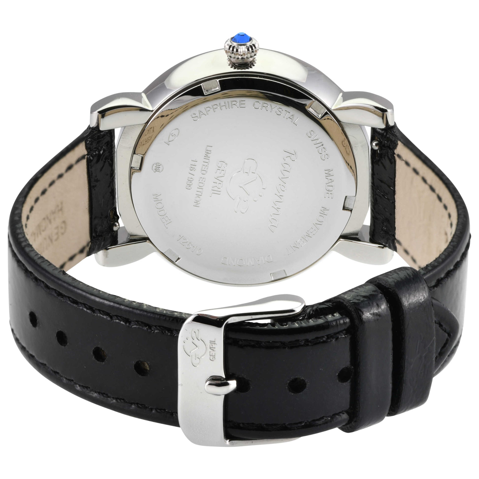 GV2 by Gevril Ravenna Diamond Women's Quartz Watch 12610 - Image #2