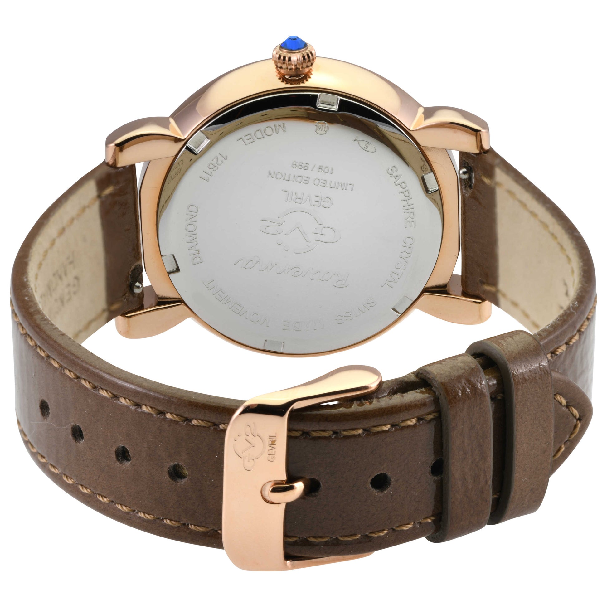 GV2 by Gevril Ravenna Diamond Women's Quartz Watch 12611 - Image #2