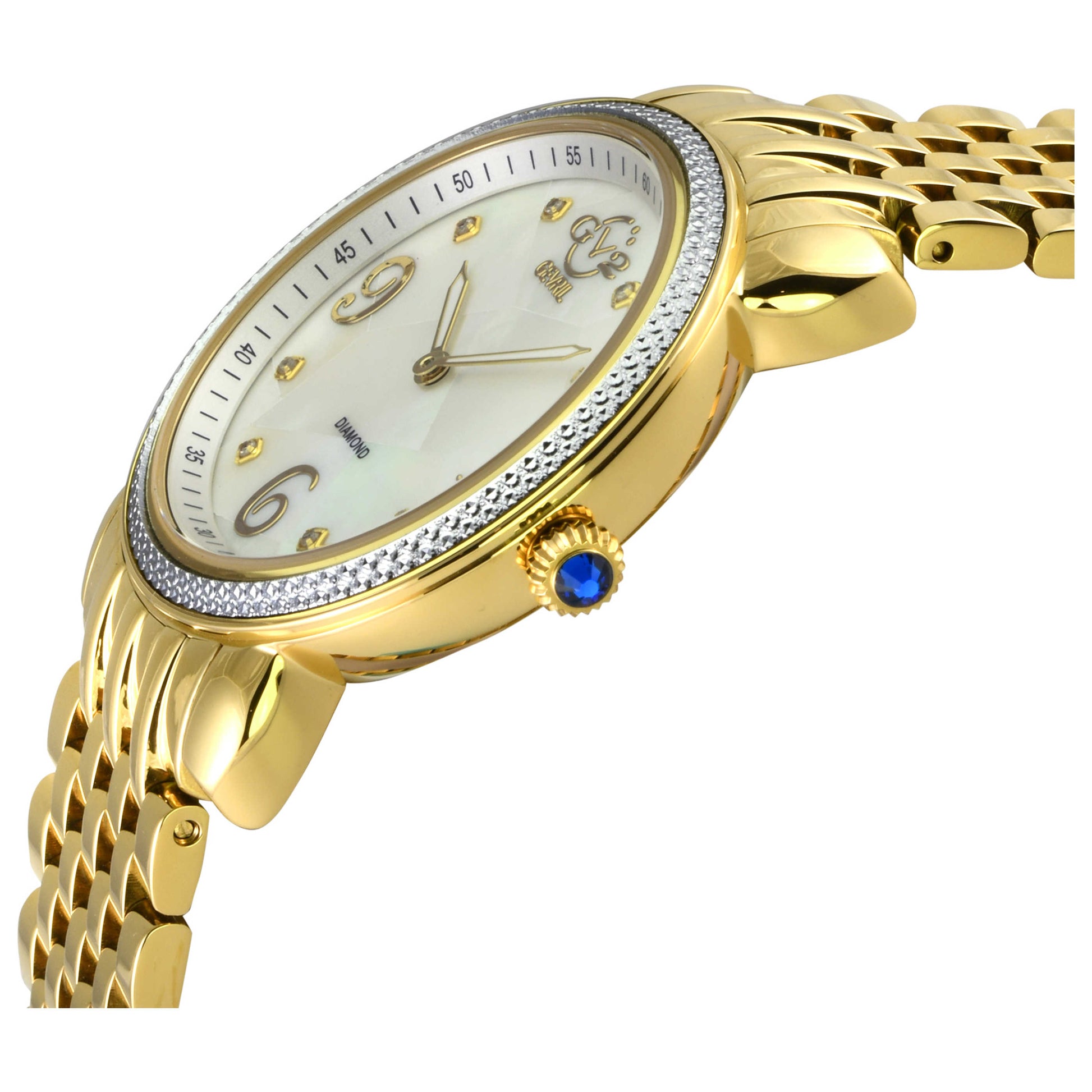 GV2 by Gevril Ravenna Diamond Women's Quartz Watch 12612B - Image #4