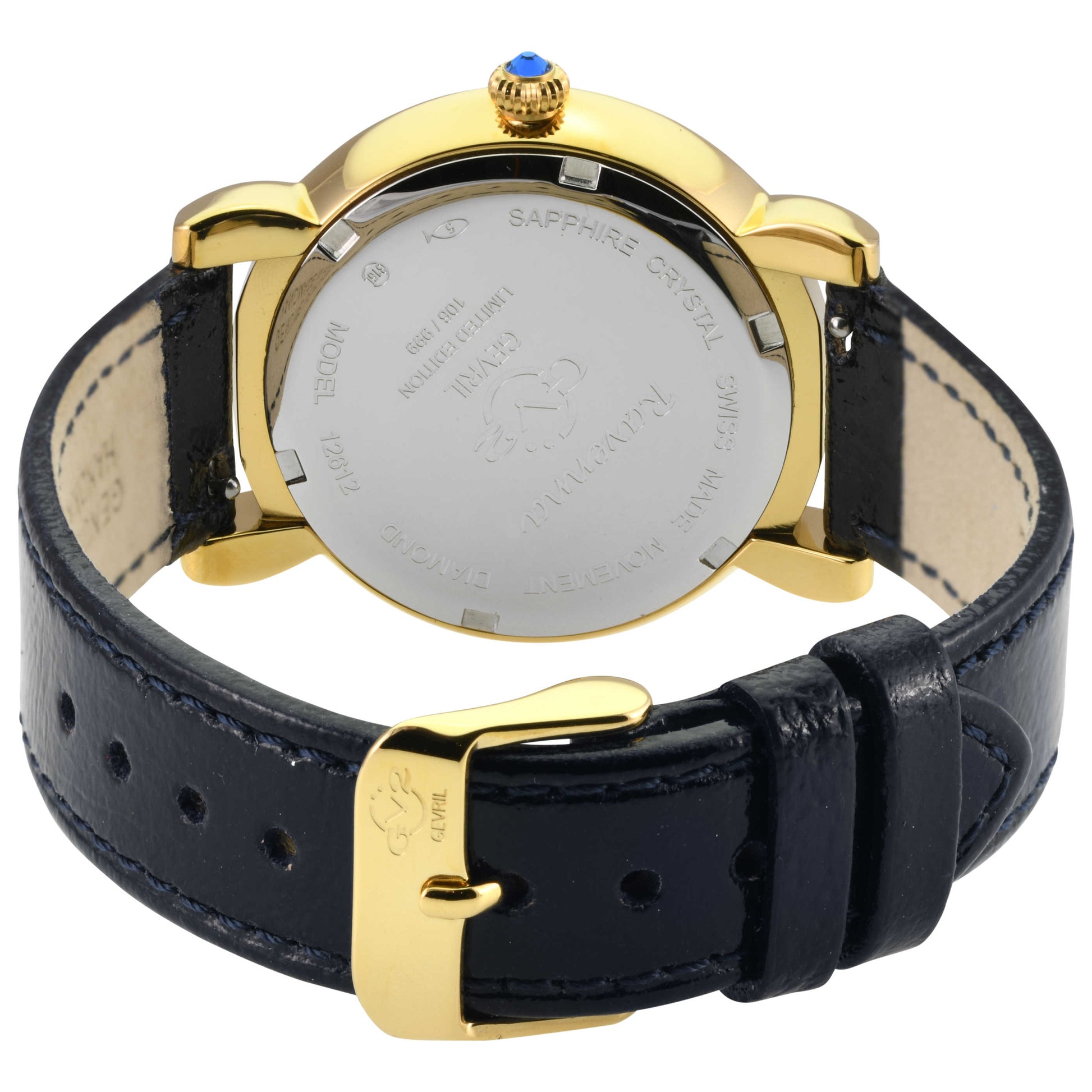 GV2 by Gevril Ravenna Diamond Women's Quartz Watch 12612 - Image #2