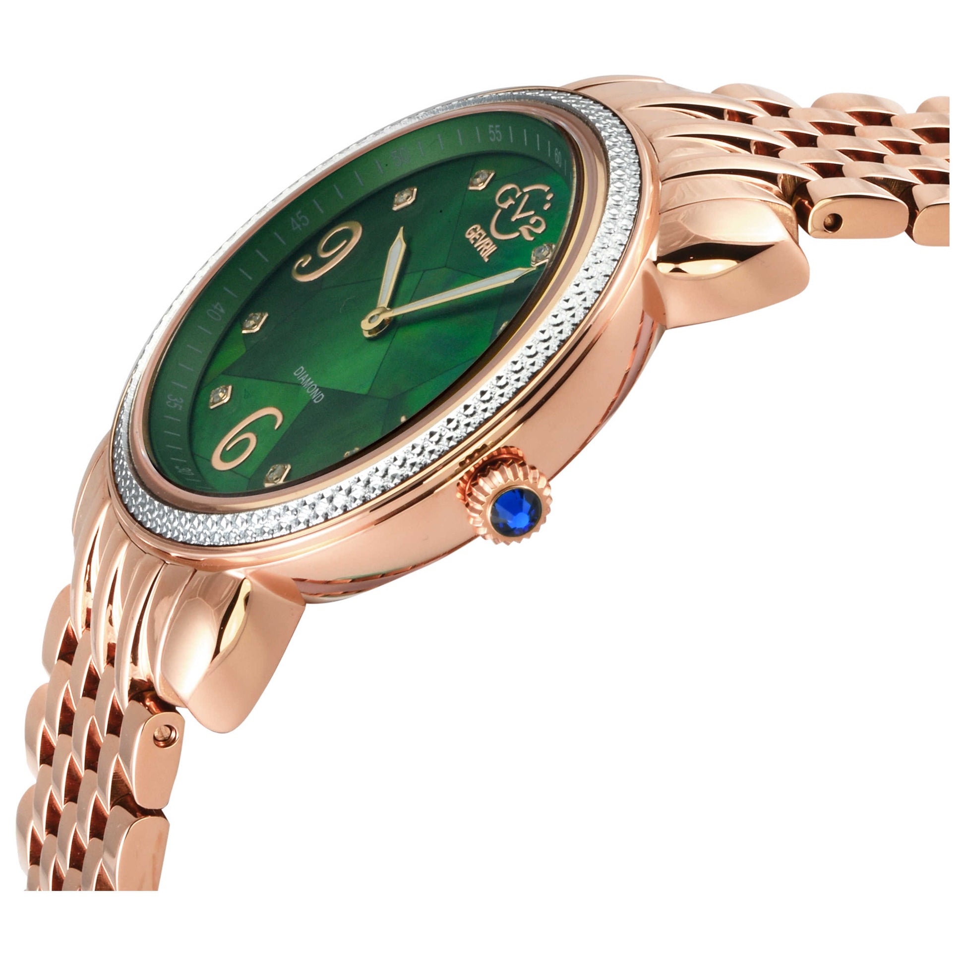 GV2 by Gevril Ravenna Diamond Women's Quartz Watch 12616B - Image #4