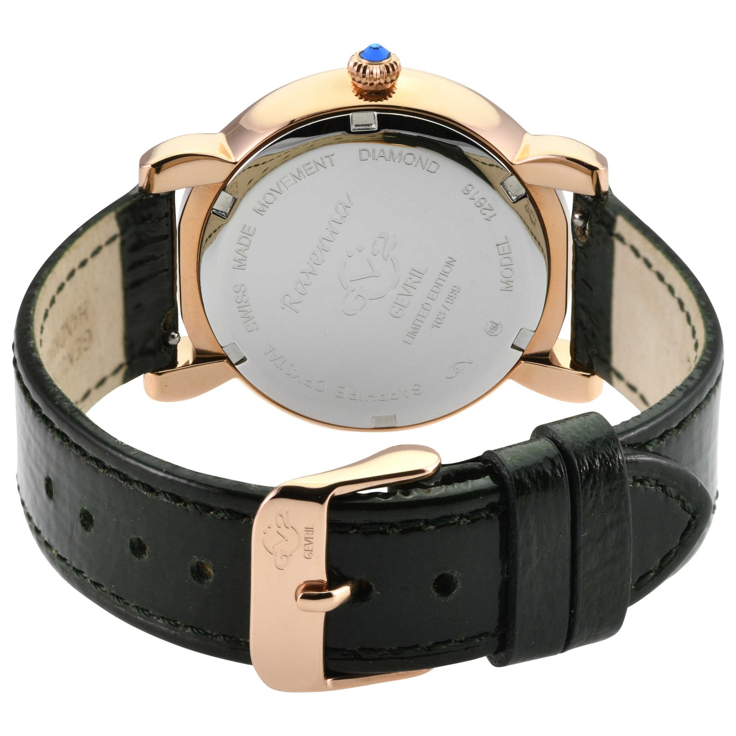 GV2 by Gevril Ravenna Diamond Women's Quartz Watch 12616 - Image #2