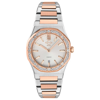 Front view of GV2 by Gevril Palmanova Diamond Women's Quartz Watch 12701