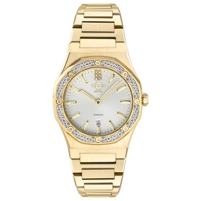 Front view of GV2 by Gevril Palmanova Diamond Women's Quartz Watch 12702