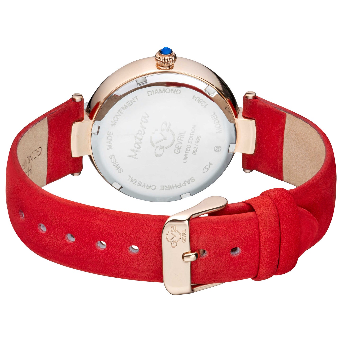 GV2 by Gevril Matera Diamond Women's Quartz Watch 12804 - Image #2