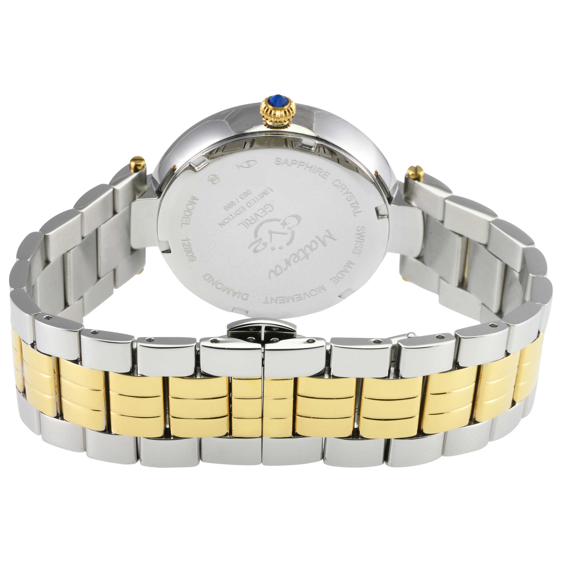 GV2 by Gevril Matera Diamond Women's Quartz Watch 12809B - Image #2