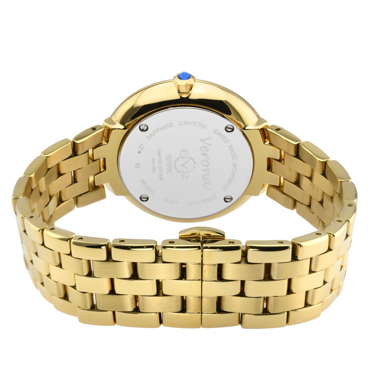 GV2 by Gevril Verona Diamond Women's Quartz Watch 12901B - Image #2