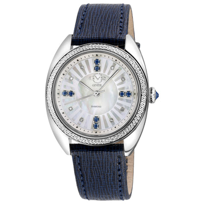 Front view of GV2 by Gevril Palermo Diamond Women's Quartz Watch 13101