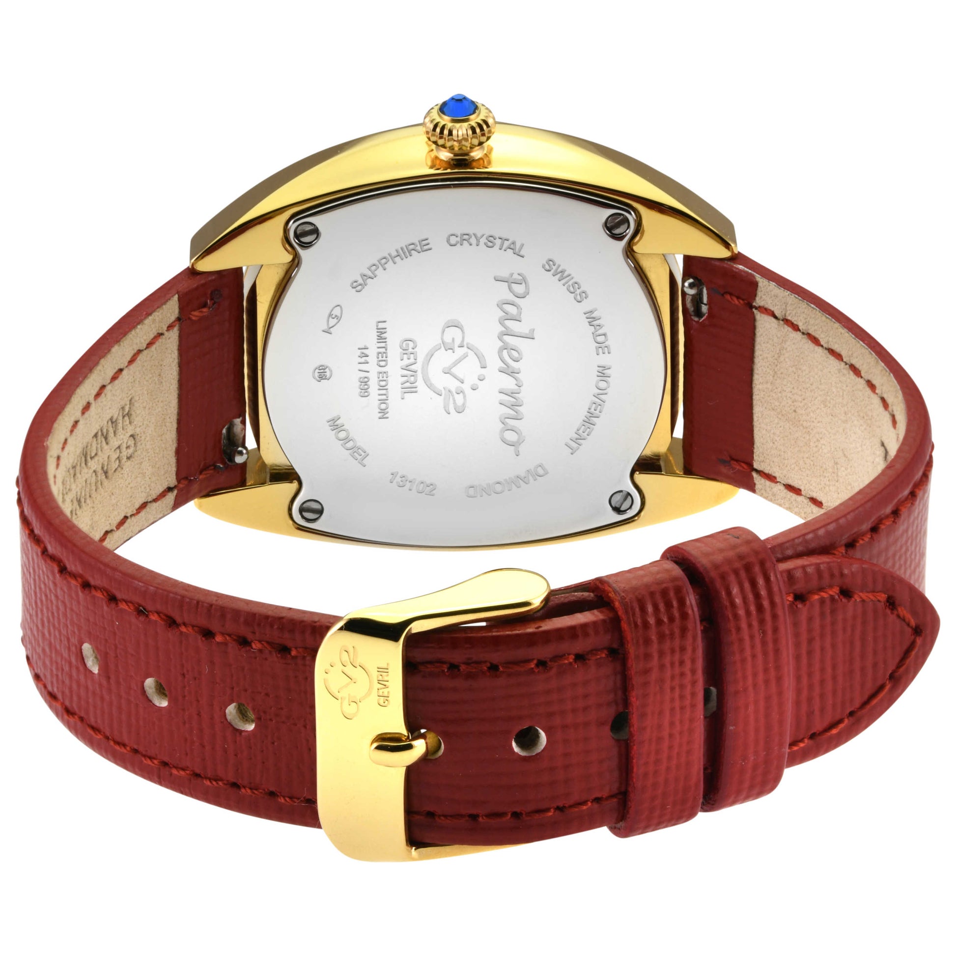 GV2 by Gevril Palermo Diamond Women's Quartz Watch 13102 - Image #2