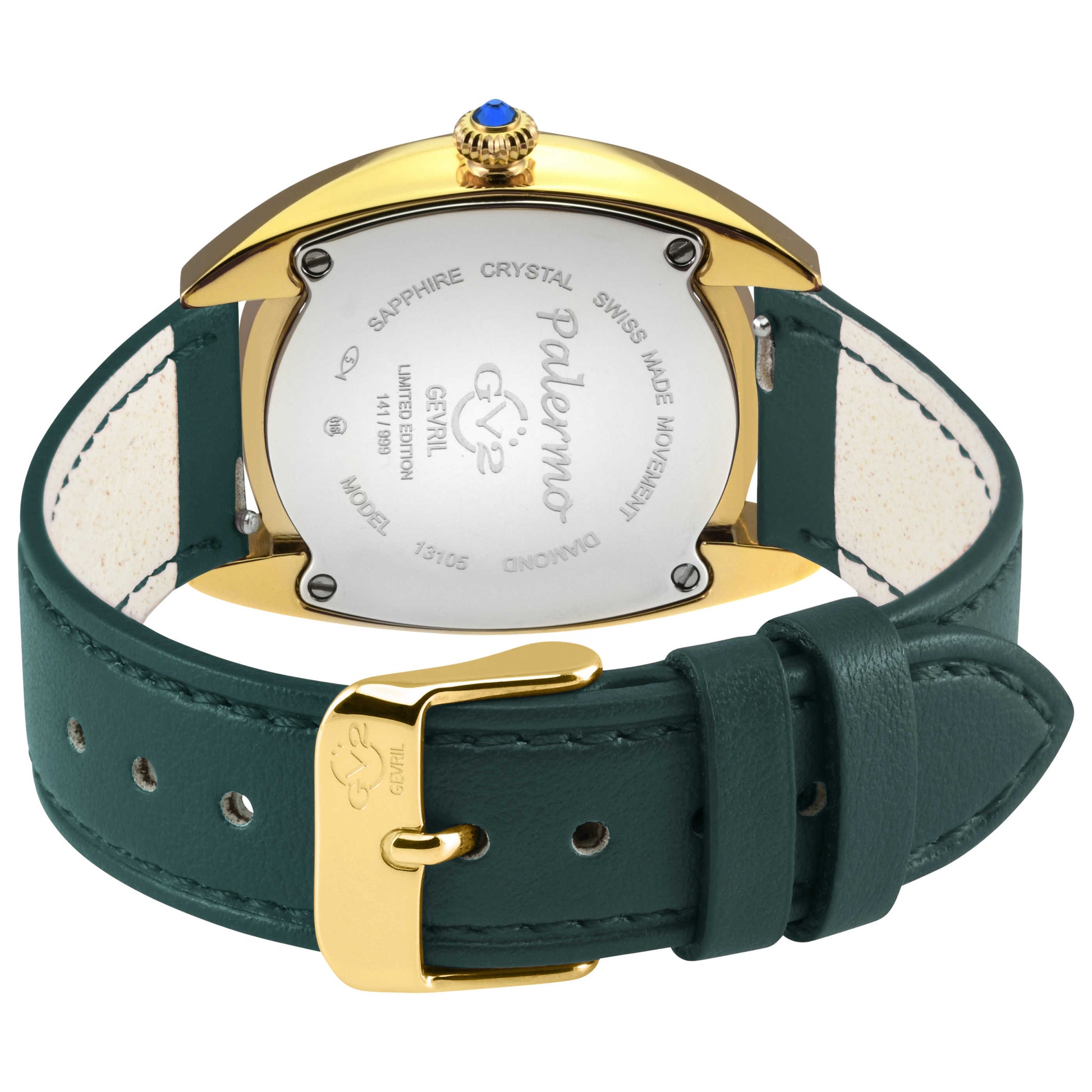 GV2 by Gevril Palermo Diamond Women's Quartz Watch 13105-V5 - Image #2