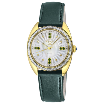 Front view of GV2 by Gevril Palermo Diamond Women's Quartz Watch 13105-V5