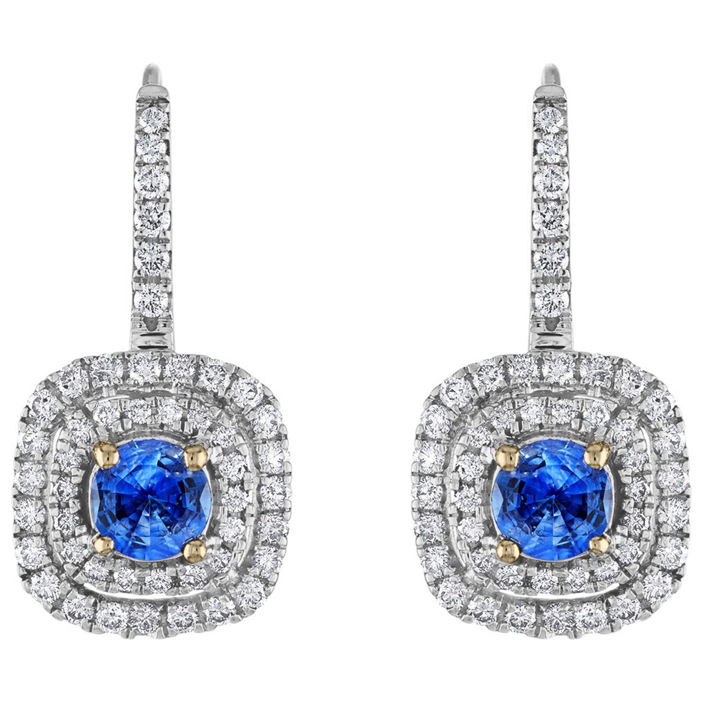 Front view of Tresorra Fashion Women's Earrings 133-WG-BS