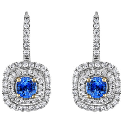 Front view of Tresorra Fashion Women's Earrings 133-WG-BS