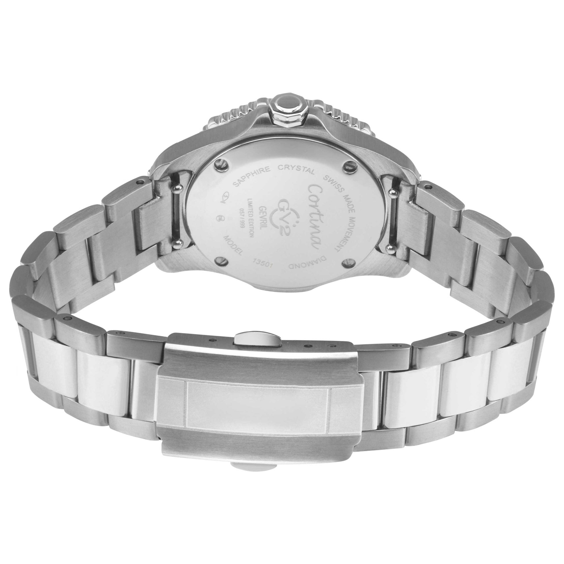 GV2 by Gevril Cortina Women's Quartz Watch 13501B - Image #2