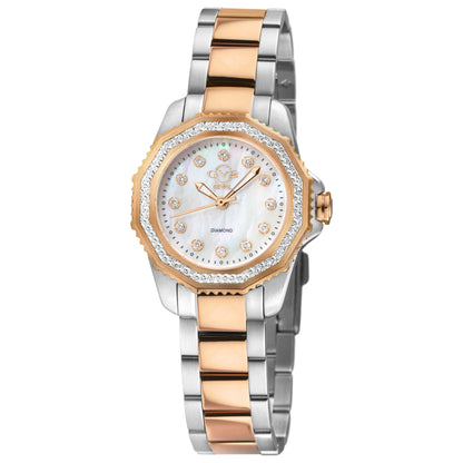 Front view of GV2 by Gevril Cortina Women's Quartz Watch 13503B