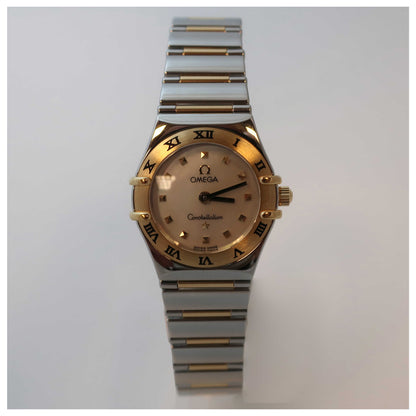 Front view of Omega Constellation Women's Swiss Quartz (Battery-Powered) Watch 1361-71-00-SDV