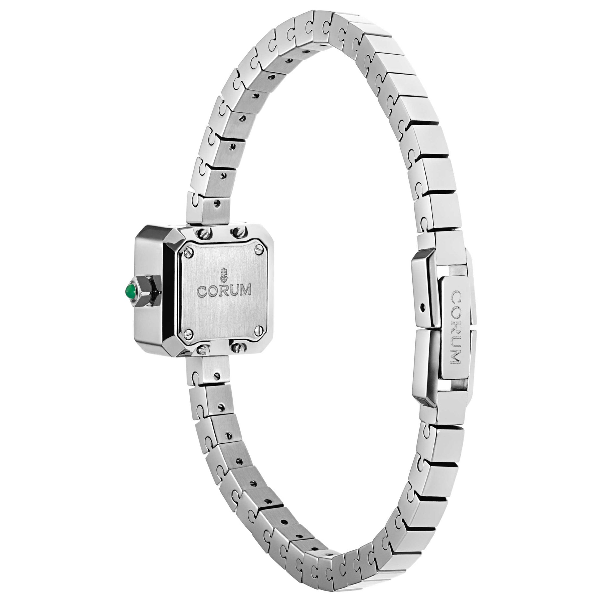 Corum Sugar Cube Women's Swiss Quartz (Battery-Powered) Watch 137-422-47-E050-EB34 - Image #2