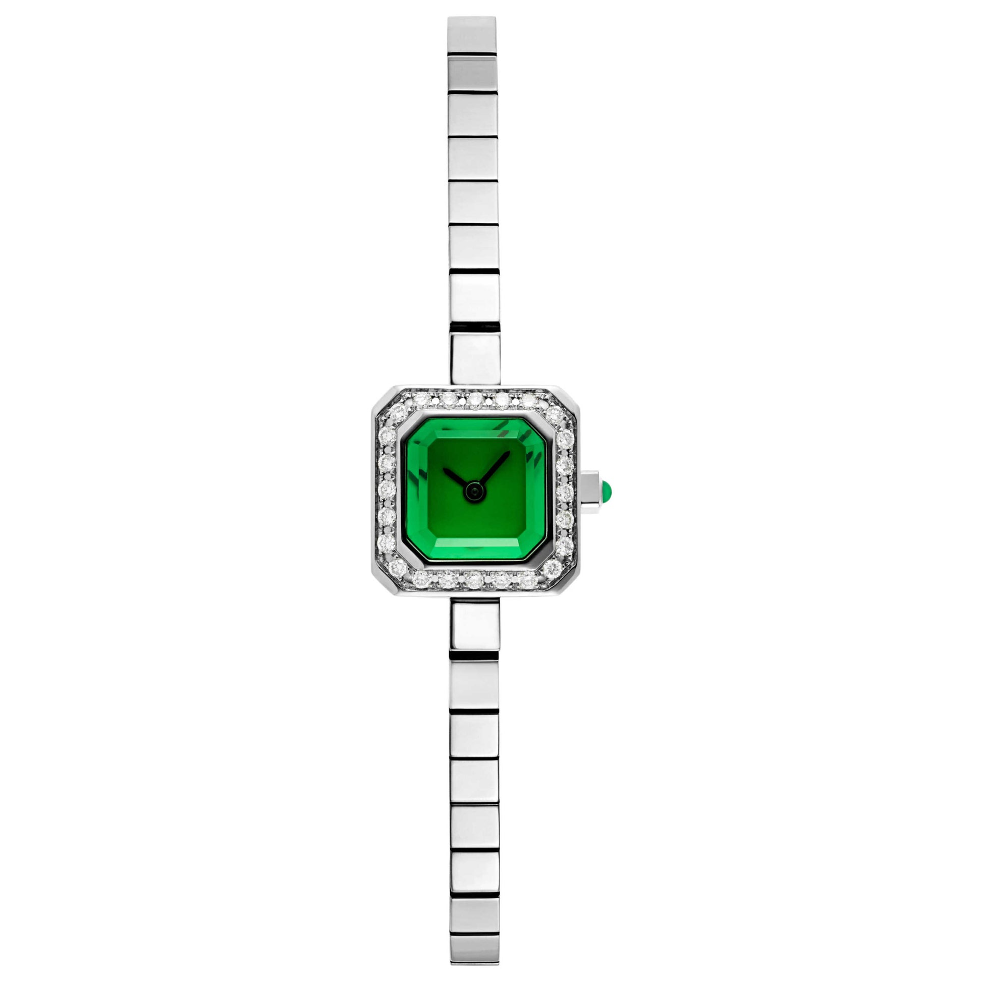 Front view of Corum Sugar Cube Women's Swiss Quartz (Battery-Powered) Watch 137-422-47-E050-EB34