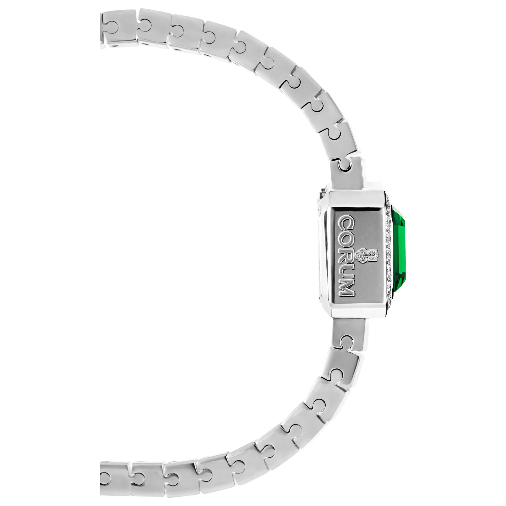 Corum Sugar Cube Women's Swiss Quartz (Battery-Powered) Watch 137-422-47-E050-EB34 - Image #3