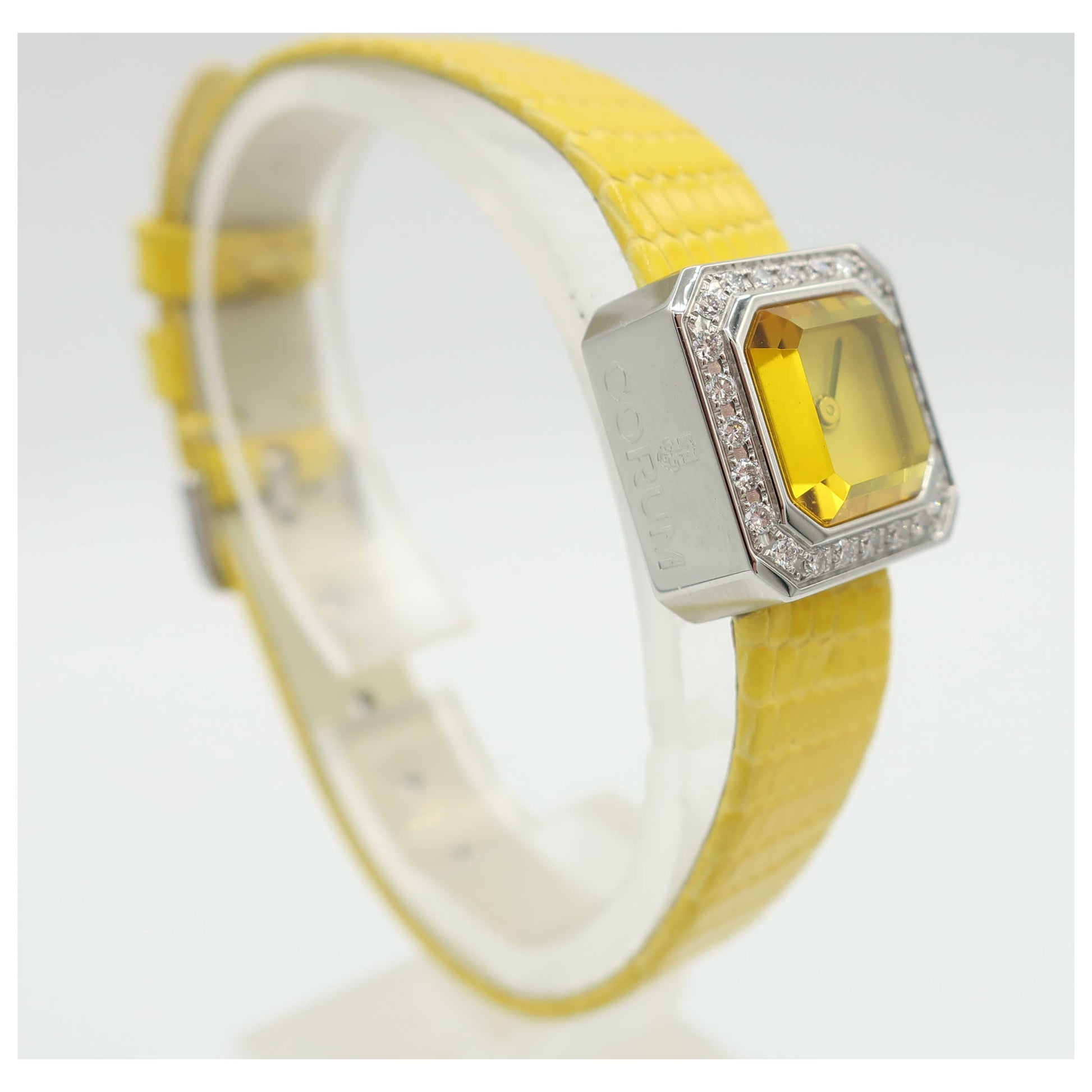 Corum Sugar Cube Women's Swiss Quartz (Battery-Powered) Watch 137-425470025EB34-SD - Image #3