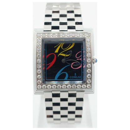 Front view of Corum Pyramid Women's Swiss Quartz (Battery-Powered) Watch 138-341470521BN04-SD