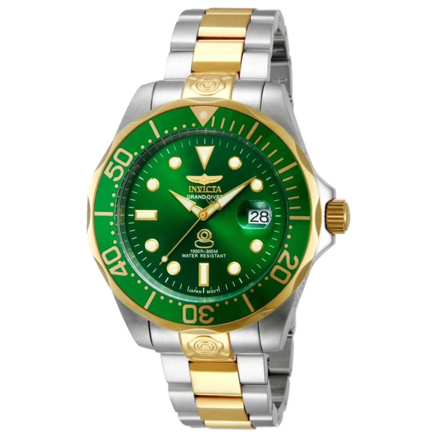 Front view of Invicta Pro Diver Men's Automatic Watch 13928