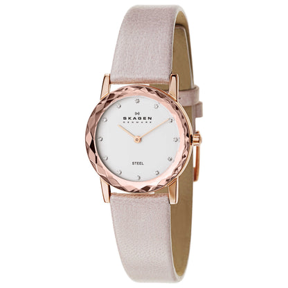 Front view of Skagen Leonora Women's Japanese Quartz (Battery-Powered) Watch 139SRLT