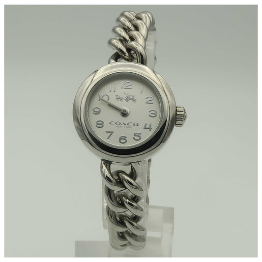 Front view of Coach Waverly Women's Japanese Quartz (Battery-Powered) Watch 14000054-PO