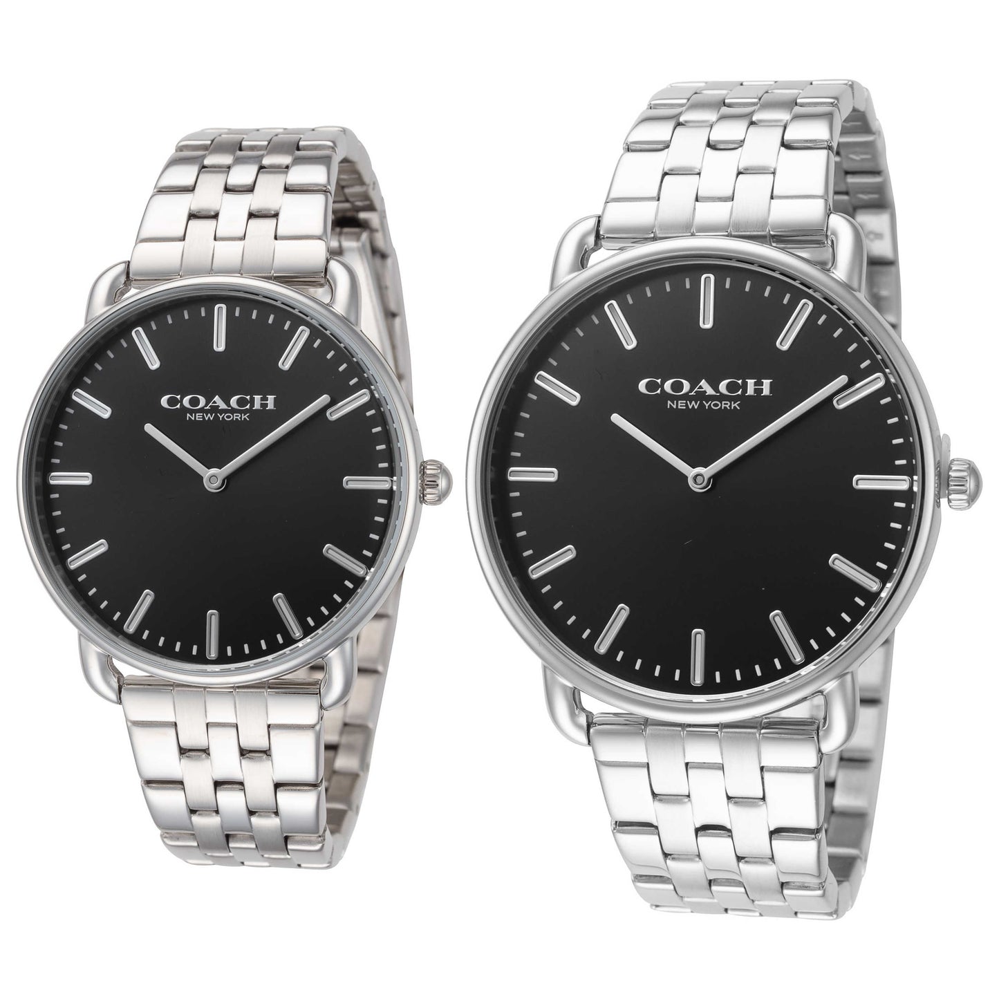 Front view of Coach Elliot Couple Unisex Quartz Watch 14000116