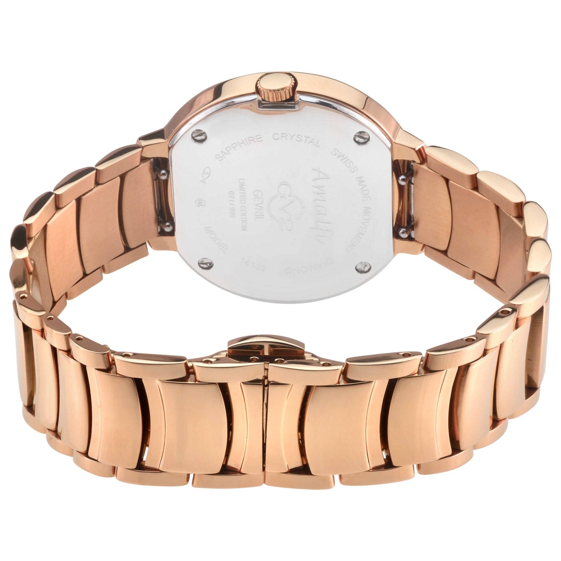 GV2 by Gevril Amalfi Women's Quartz Watch 14103B - Image #2