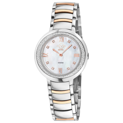 Front view of GV2 by Gevril Amalfi Women's Quartz Watch 14104B