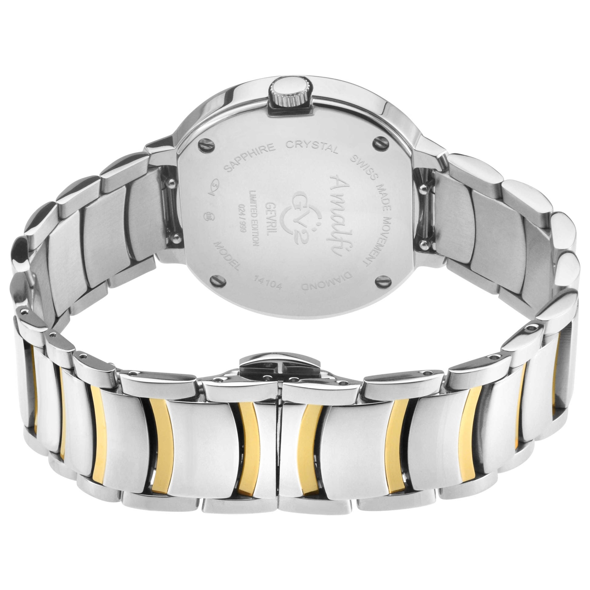 GV2 by Gevril Amalfi Women's Quartz Watch 14105B - Image #2