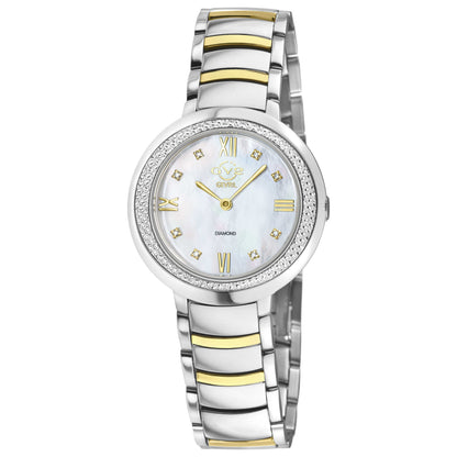 Front view of GV2 by Gevril Amalfi Women's Quartz Watch 14105B