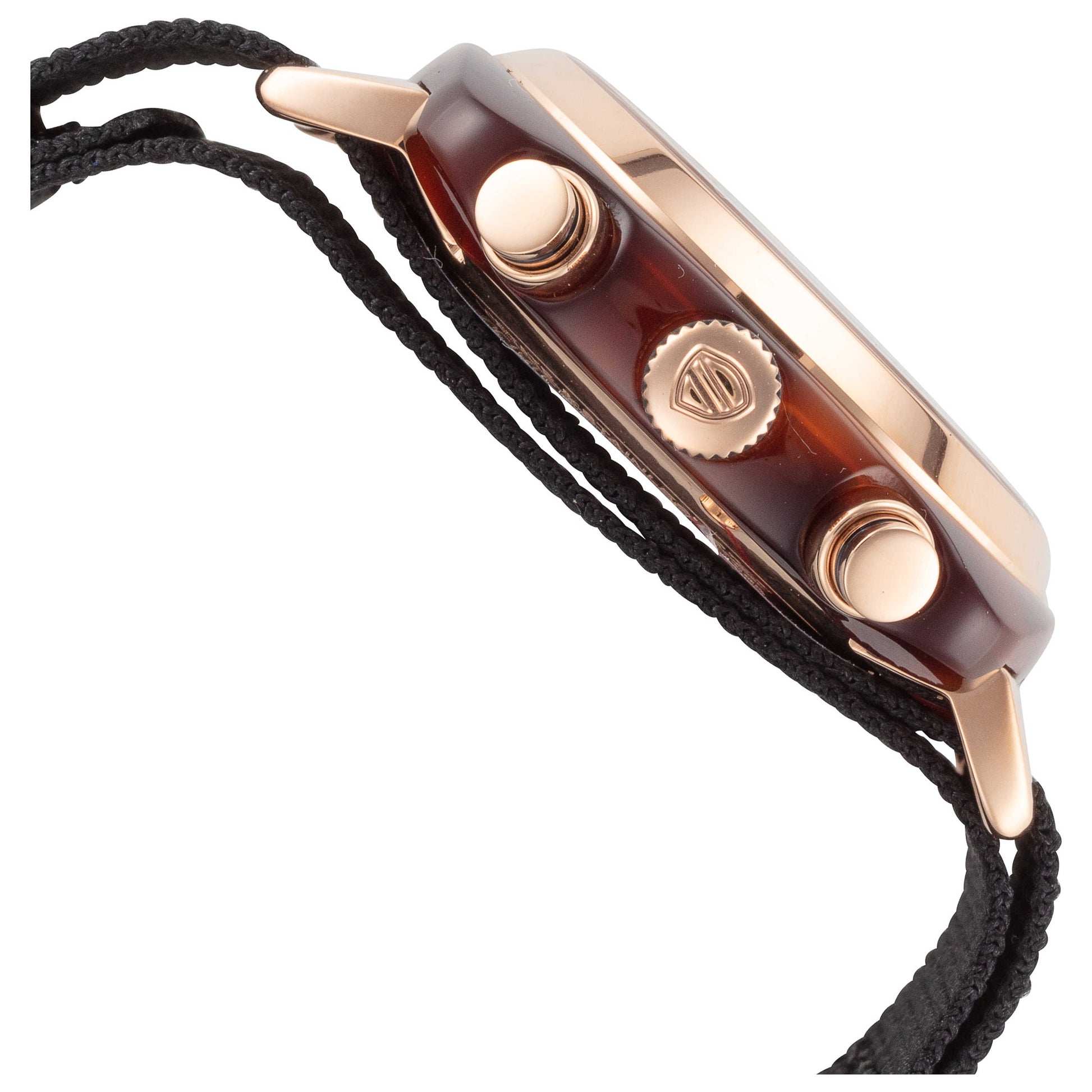 Right view of Briston Clubmaster Men's Quartz Watch 14140.PRA.T.1.NB