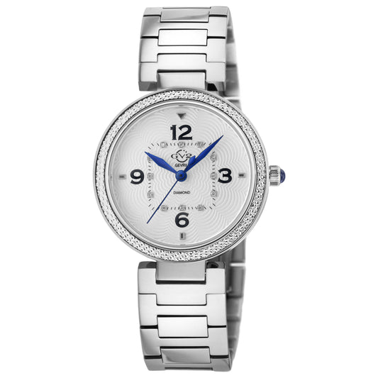 Front view of GV2 by Gevril Piemonte Diamond Women's Quartz Watch 14200B