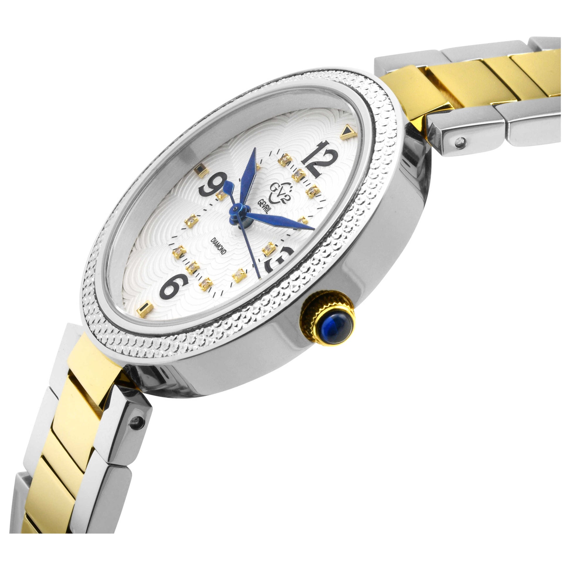 GV2 by Gevril Piemonte Diamond Women's Quartz Watch 14203B - Image #4