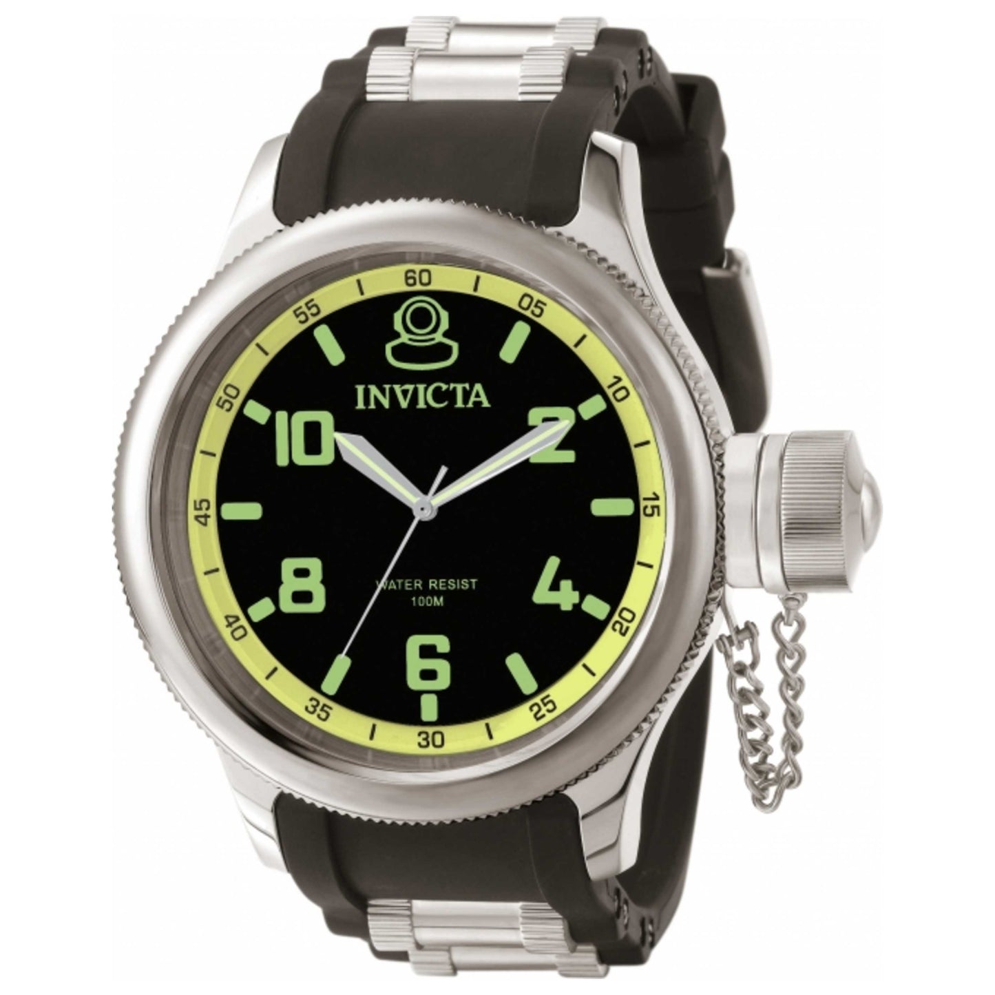 Front view of Invicta Russian Diver Men's Quartz Watch 1433