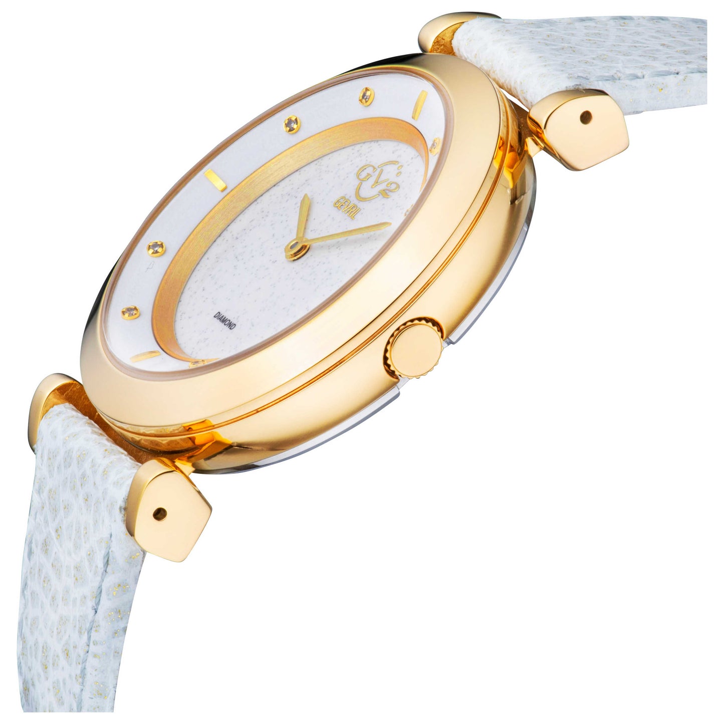 GV2 by Gevril Lombardy Diamond Women's Quartz Watch 14401 - Image #4